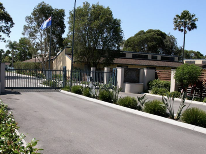 Crystal Waters Estate Front Entrance