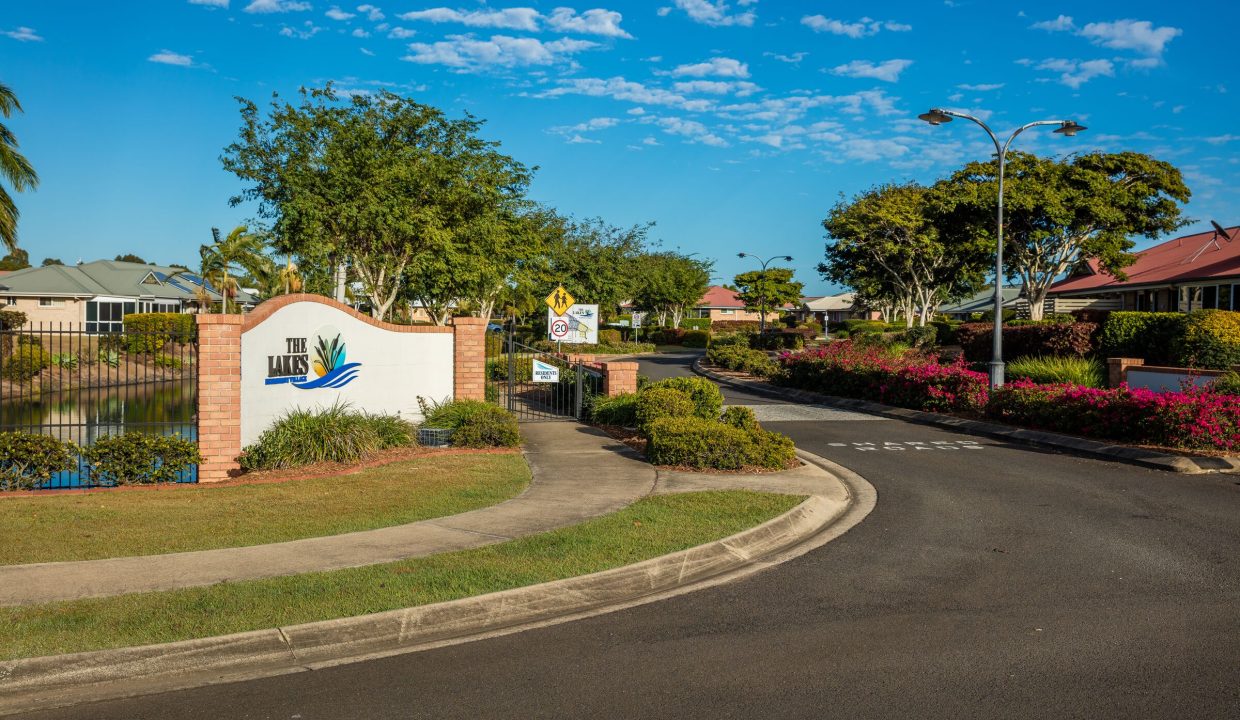 The Lakes Front Entrance