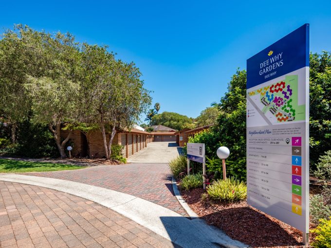 Dee Why Gardens Front Entrance