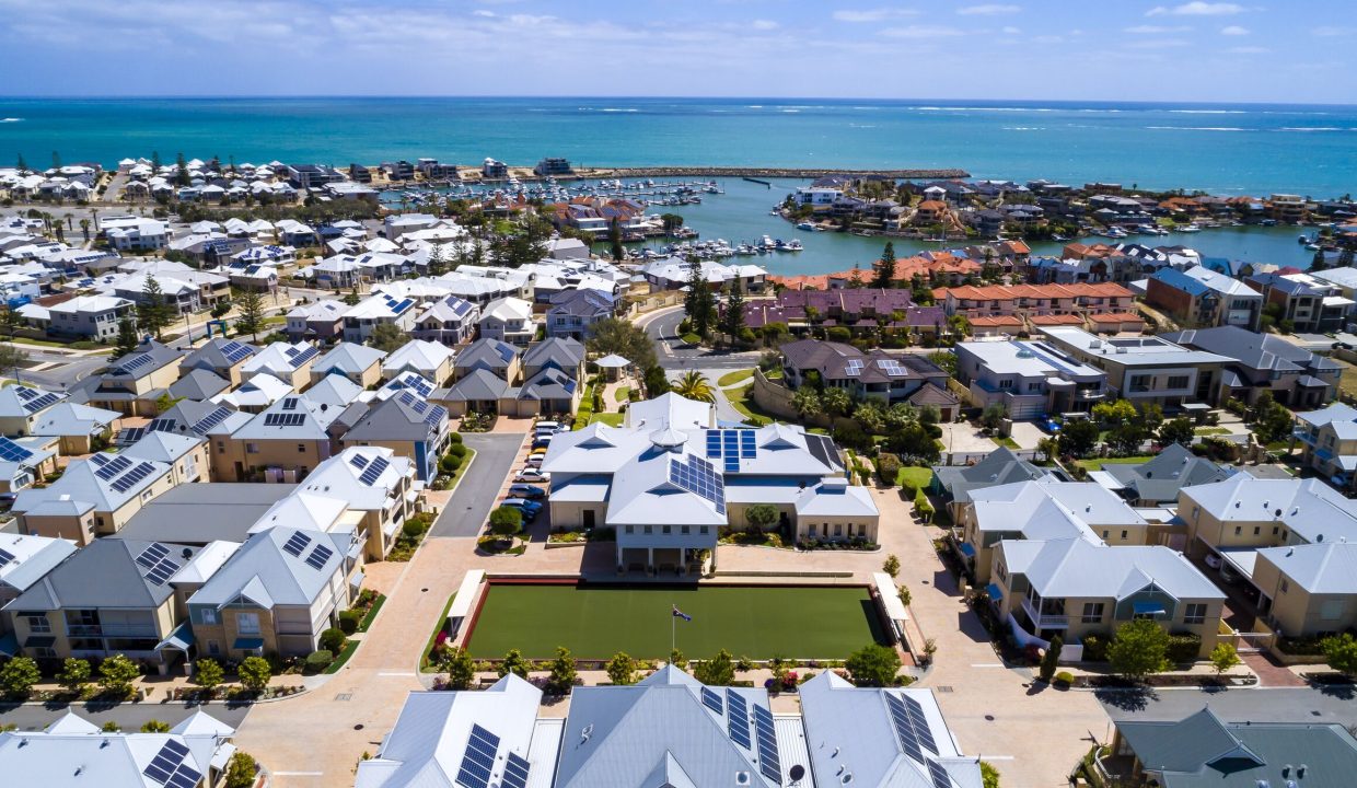 Harbourside Village Mindarie Aerial View