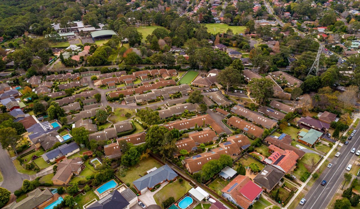 Lutanda Manor Aerial View