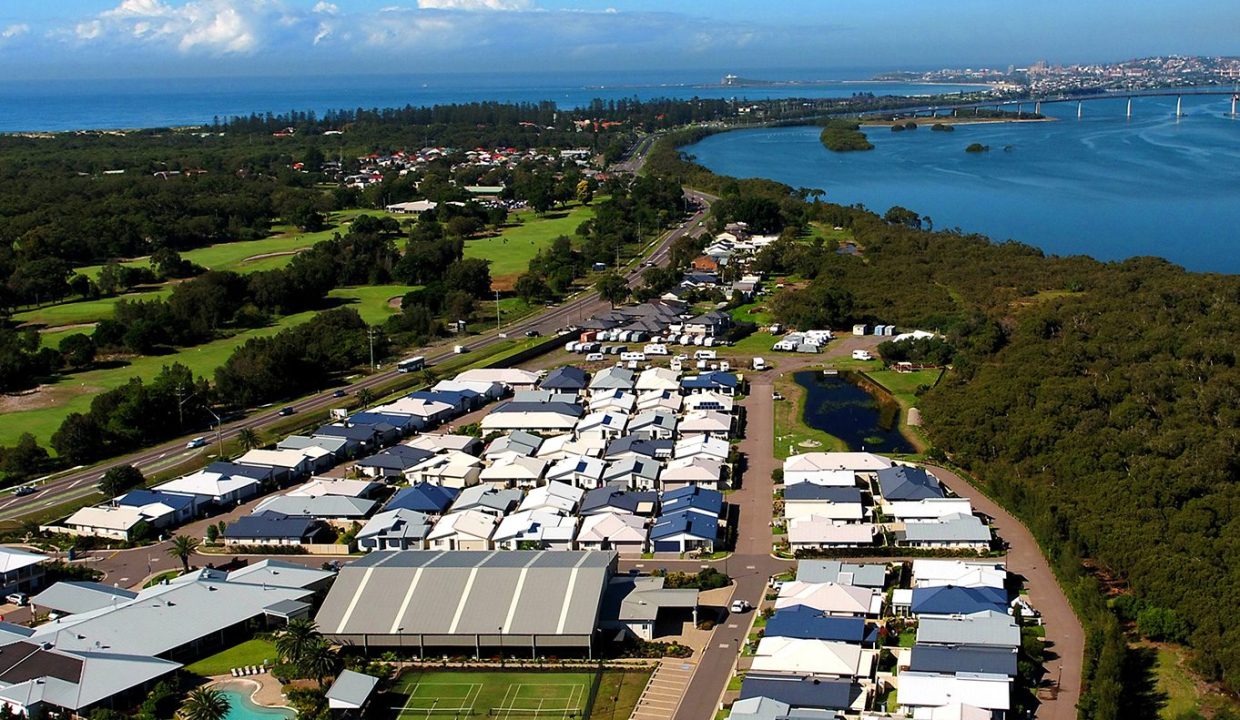 Fern Bay Aerial View